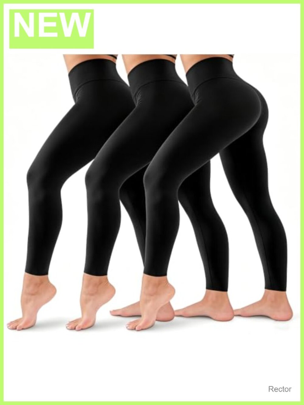 High Waisted Tummy Control Leggings Women 3 Pack Yoga Pants